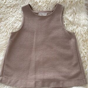 Madewell Split Back Sleeveless Top